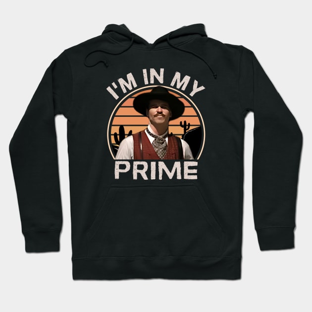 Doc Holiday: "I'm in my prime"- Tombstone Hoodie by WordsOfVictor